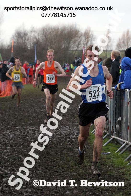 Senior mens Northern Cross Country  Championships, Pontefract. Photo: David T. Hewitson/Sports for All Pics